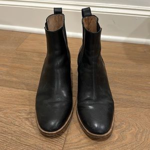 Madewell Black Booties